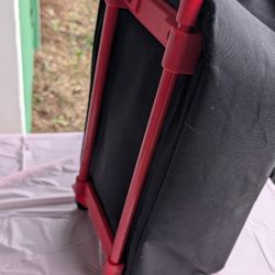 Lighting Mcqueen toddler rolling travel bag 