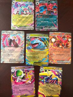 Pokemon cards ex lot