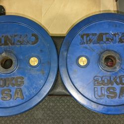 IVANKO Bumper 20KG (45lb) Weight Plate Pair