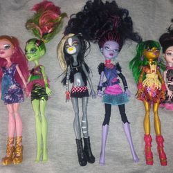 Monster High Doll Lot