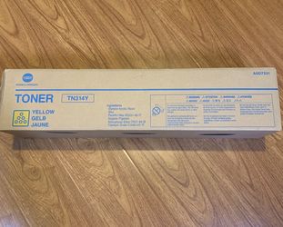 Konica Minolta TN314Y Yellow Toner New In Box