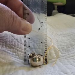Sterling Silver Cauldron 