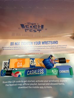 Baja Beach Fest 3 Day GA