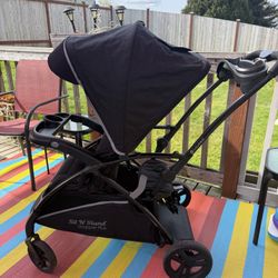 Baby Trend Sit n Stand  5 in 1 Kids Shopper and Travel Stroller