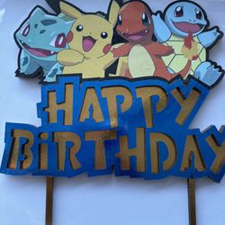 Character Cake Topper 