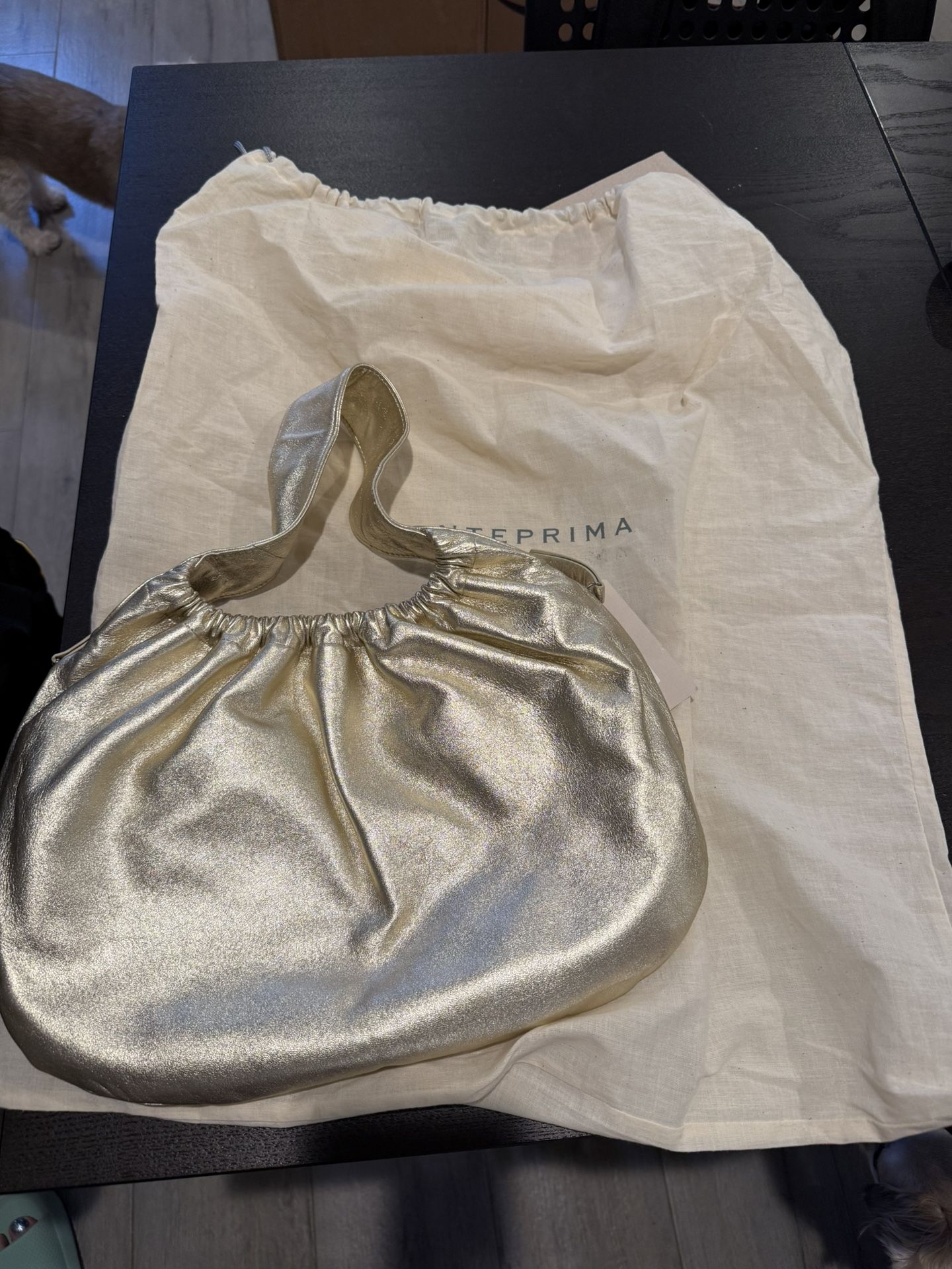 Gold Anteprima Shoulder Bag