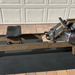 WaterRower Walnut Rowing Machine With S4 Monitor