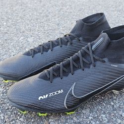 Nike Zoom Mercurial Superfly 9 Elite FG 'Shadow Pack' [DJ4977 001] Men's Sz 11.5