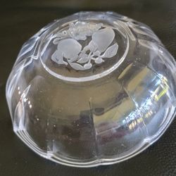 VAL ST LAMBERT. CANDY DISH