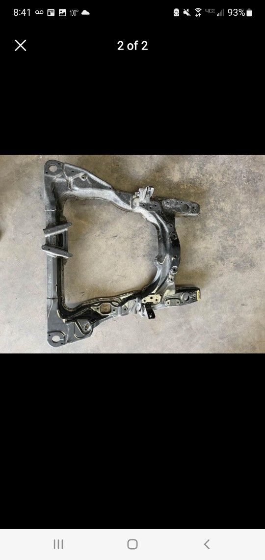 2008-2012 Honda Accord V6 Engine Cradle Subframe