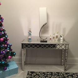 Mirrored Console table