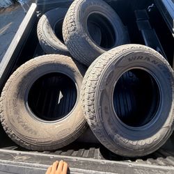 Goodyear wrangler all terrain tires 275/70r16