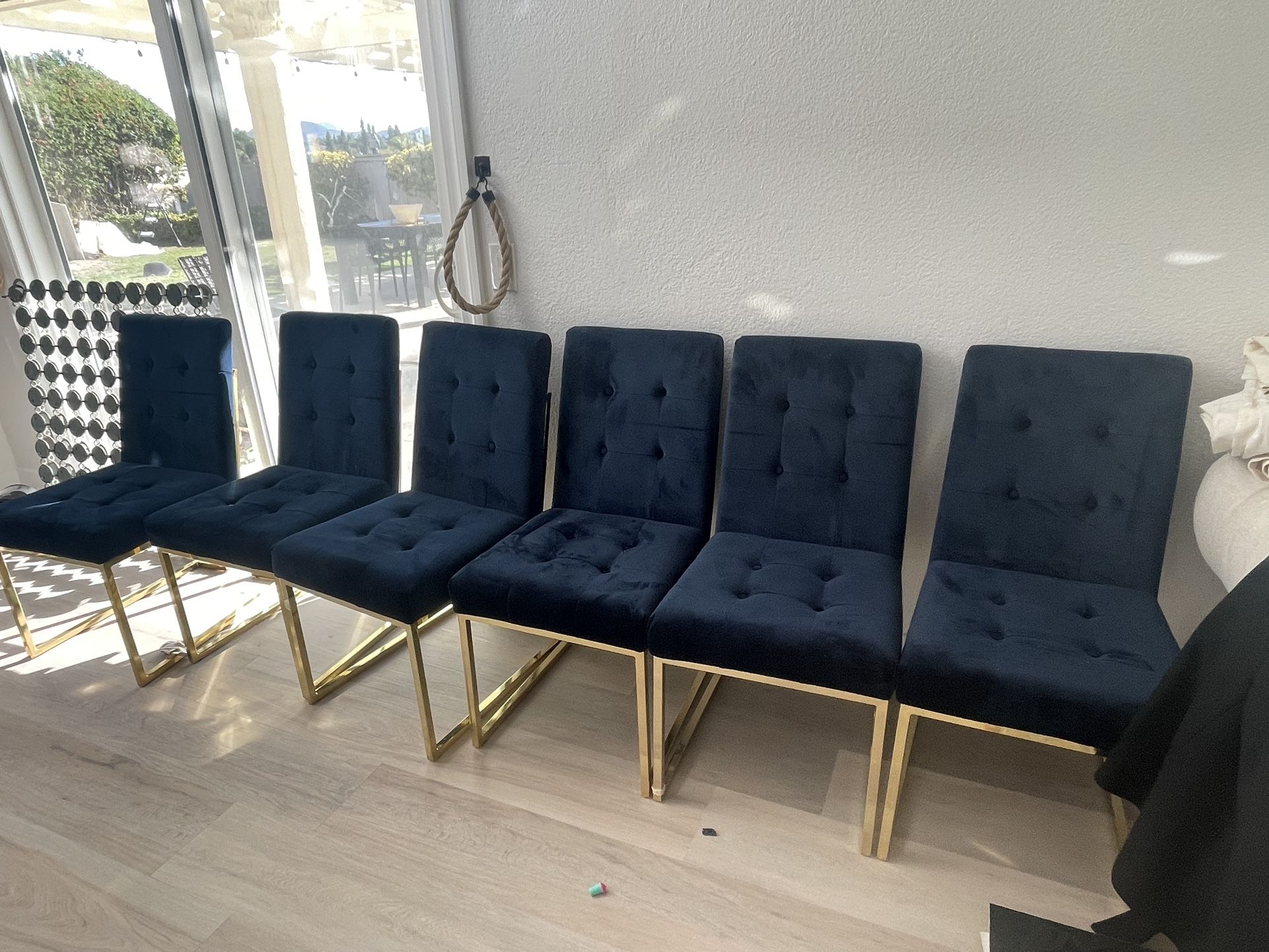 Dining Suede Chairs
