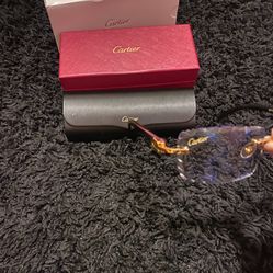 Cartier Glasses Black Acetate