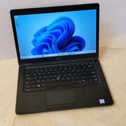 Dell Latitude Laptop, 14" FHD 1080P, Intel Core VPro ,SSD, USB-C ,HDMI, Windows 11 Pro - Excellent Condition -Very  Fast and Durable 