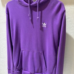 True Adidas Purple Hoodie Sweatshirt 