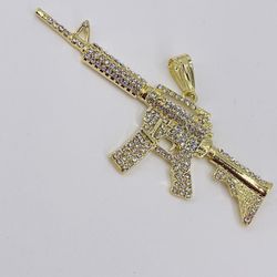 Colgante SIN Cadena oró Laminado italiano/Italian Gold Plated Pendant WITHOUT Chain