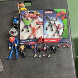 Superhero Figures Lot