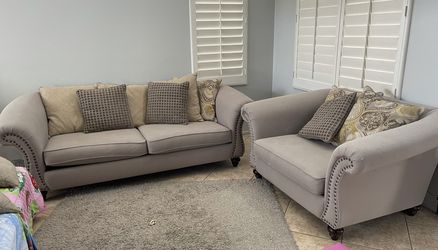 Sofa and Love Seat