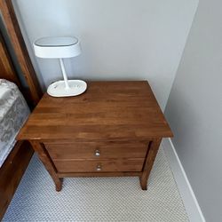 Full Bed  & Mattress with Nightstand 