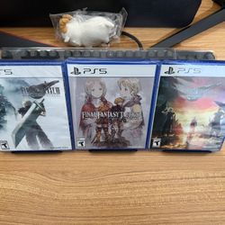 NEW SEALED Final Fantasy 7 Remake + Rebirth + Tactics for Playstation 5