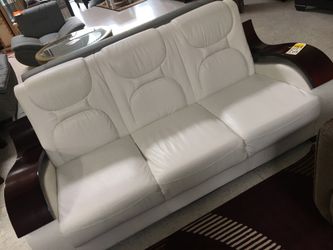 white sofa