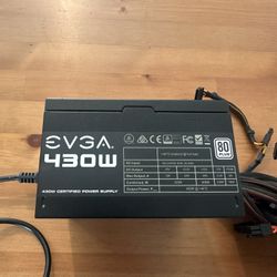 Evga 430watt PC power Supply.