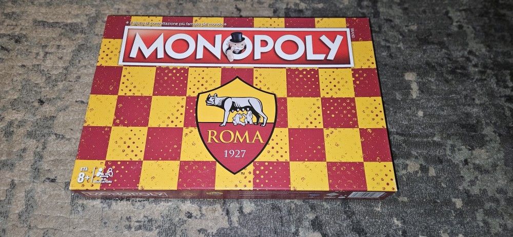 Monopoly ROMA 1927 (2017) 100% Complete & In Great Condition! Box Has Some Wear 