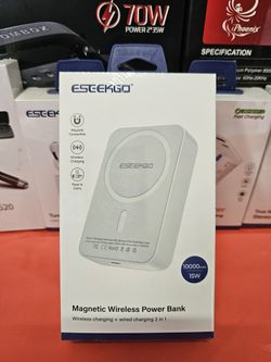 Magnetic Wireless Portable Charger❗️ESSEKGO 10000mah