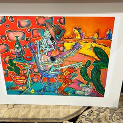 Large Print Of Local Original Oil Painting 24 X 30 