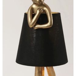 Gold Rabbit Table Lamp