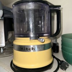 KitchenAid 3.5-Cup Food Processor Chopper  Majestic, Yellow