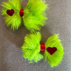 Grinch Bows For  Christmas 