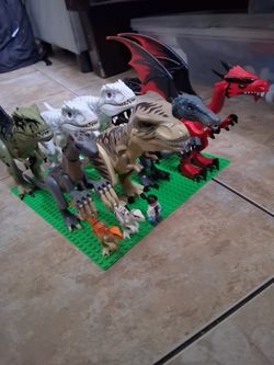 Lego Dinosaur And Dragon