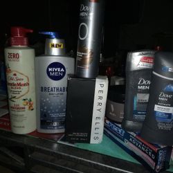 Men Hygiene Products Package