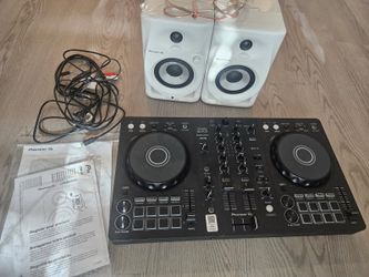 Pioneer Dj Controller and Speakers