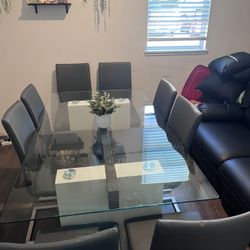Dining Table With 8 Chairs