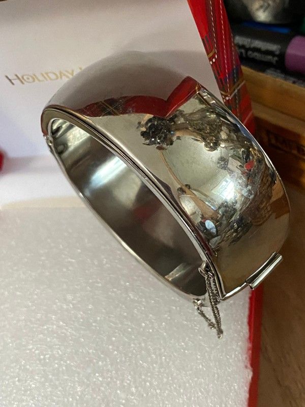 Pulsera Caña Stainless Joyería Antigua