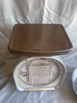 Vintage Pelouze 10 lb Postage scale, 1985