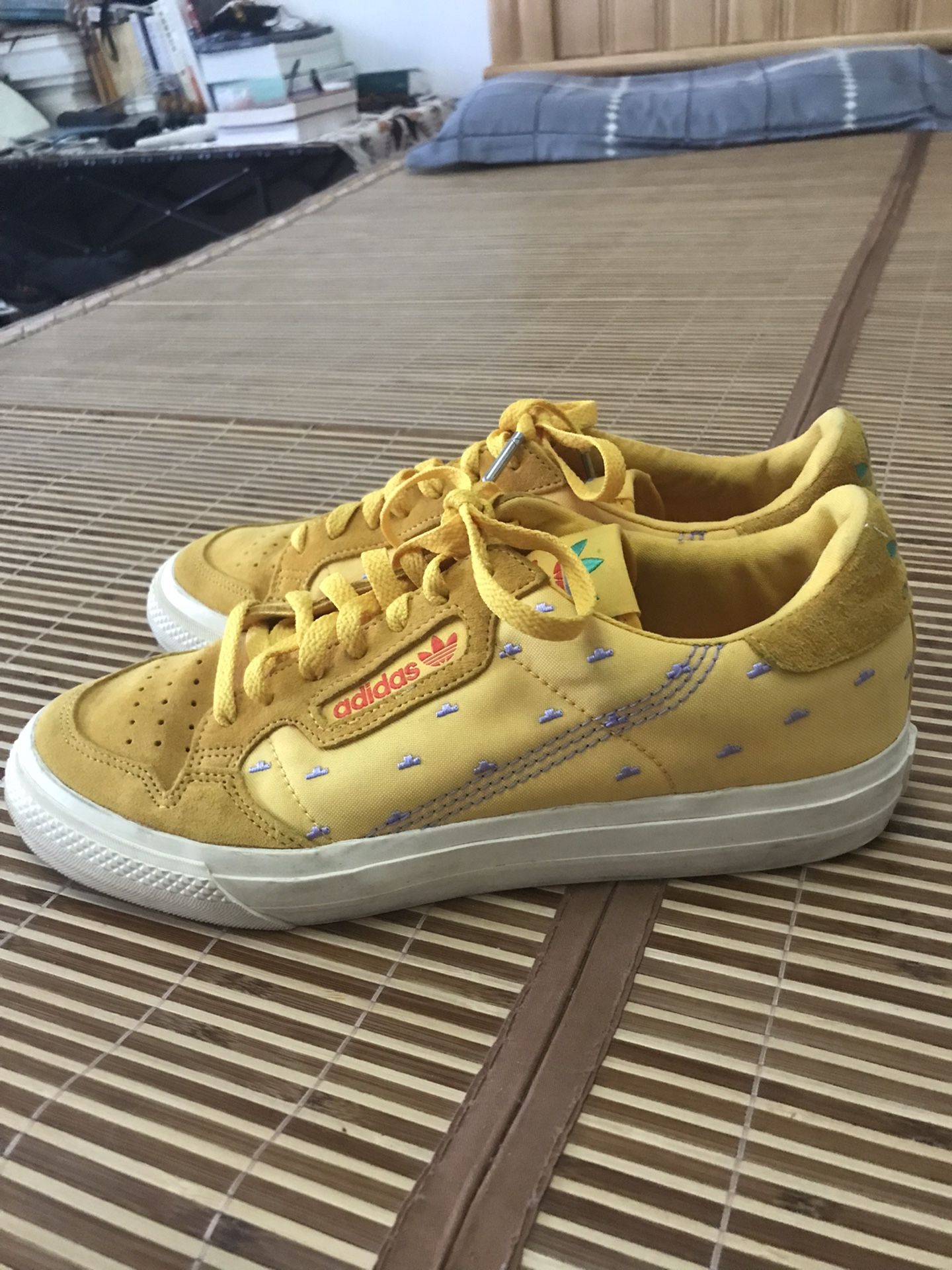Adidas Continental Vulc Arizona Mucho Mango US8.5•9/10 Condition • Size & Check