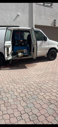 Carpet Cleaning Van. Prochem Blazer And ford e350