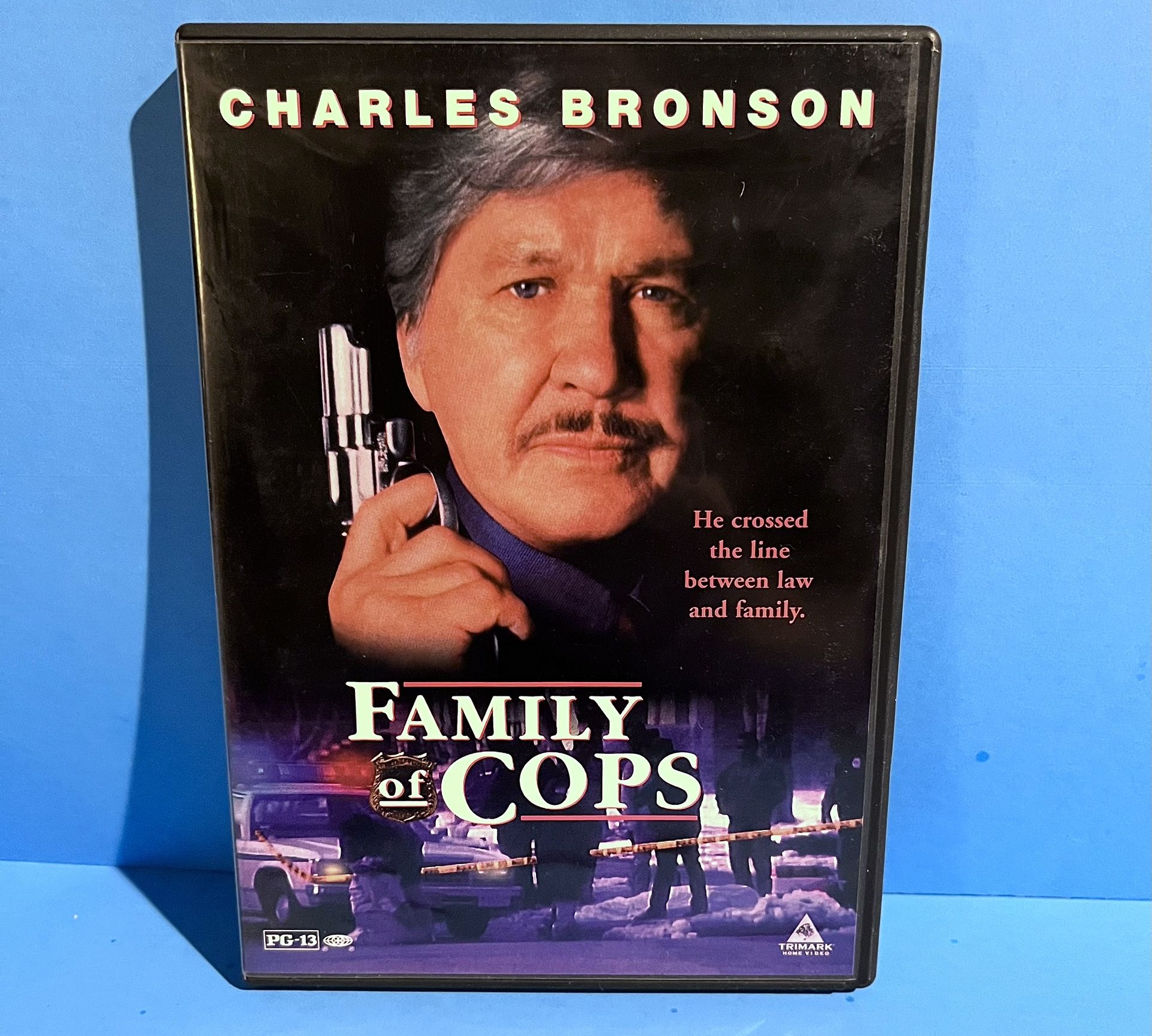 Family of Cops DVD Charles Bronson Crime Drama PG-13 Rare Out of Print Trimark
