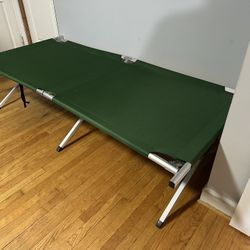 Camp Or Guest Cot (portable Bed) 