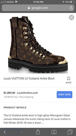Louis Vuitton Men's Boots for Sale