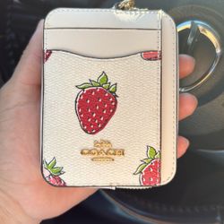 Coach Strawberry Wallet 