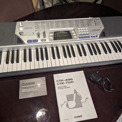 Casio CTK-496 Electric Keyboard..