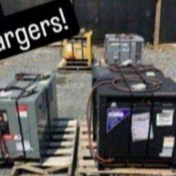 Chargers, Battery, Forklift, Jacks, Reaches, Solar 