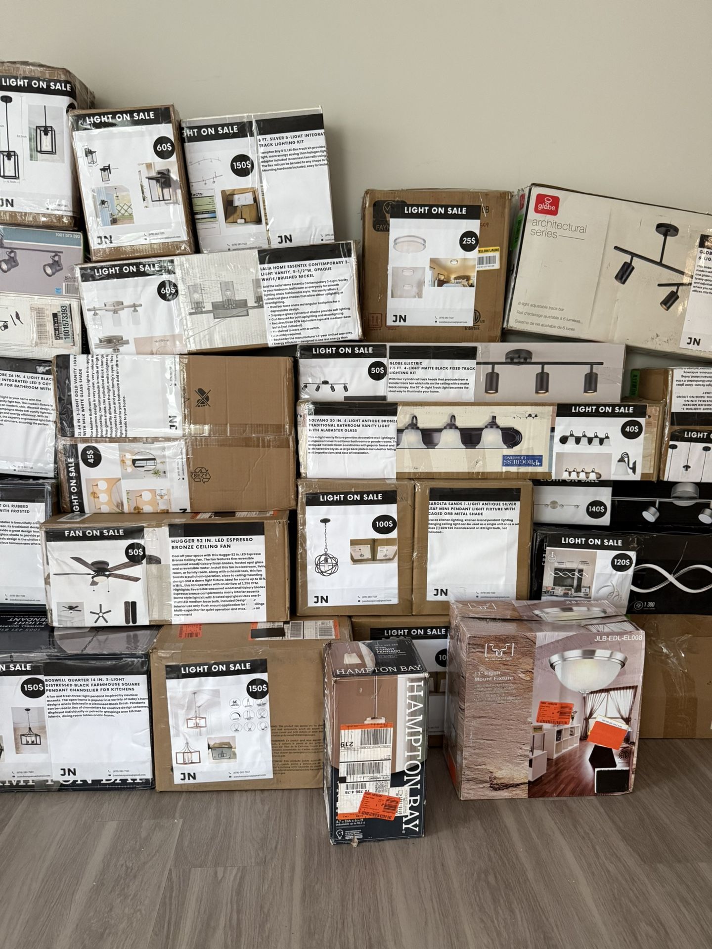 indoor and outdoor apartment lights