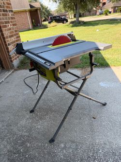 Ryobi Table Saw with extra blade