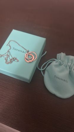 Tiffany Two Toned Circles Necklace